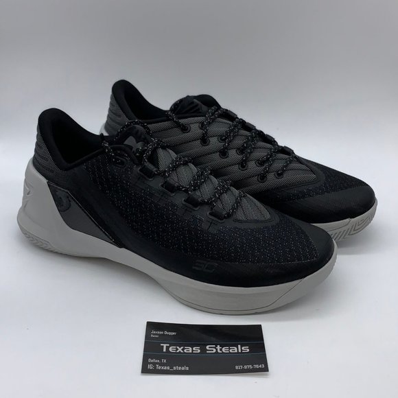 NEW Under Armour Steph Curry 3 Low Black